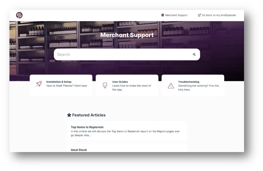 Shelf Planner User Guides for Inventory Management for WooCommerce.